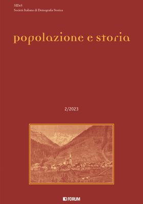 V. 24 N. 2 (2023): Emigrazioni e mobilità di sostituzione nelle valli alpine in età moderna e contemporanea. Parte II. Età contemporanea - Copertina