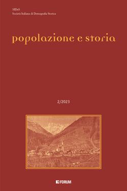 V. 24 N. 2 (2023): Emigrazioni e mobilità di sostituzione nelle valli alpine in età moderna e contemporanea. Parte II. Età contemporanea - Copertina
